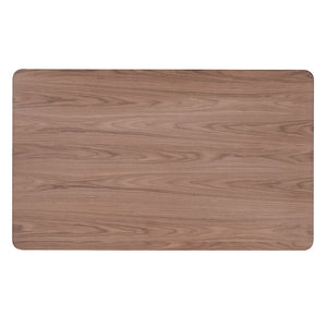 Rebi - Dining Table - Walnut & Black