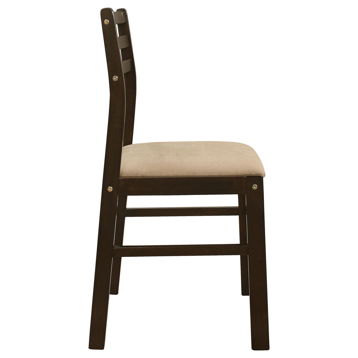 3 Piece Dining Set With Drop Leaf Table And Upholstered Chairs
