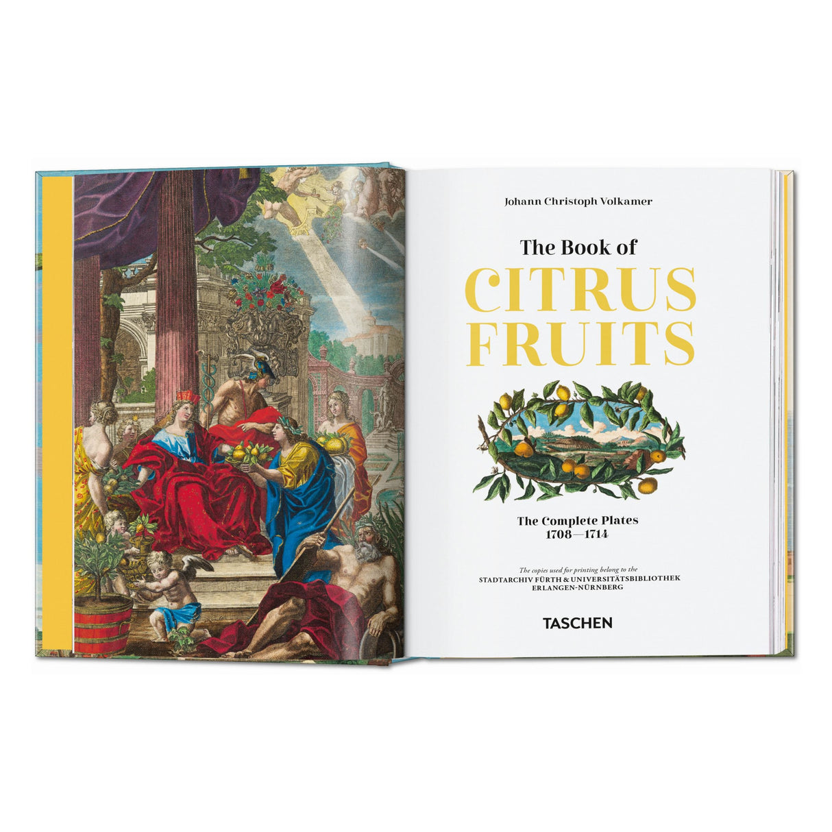 J. C. Volkamer. The Book of Citrus Fruits. 45th Ed. (German, French, English)