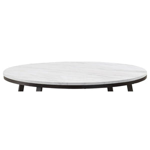 Donovan - Coffee Table With Round Top - White