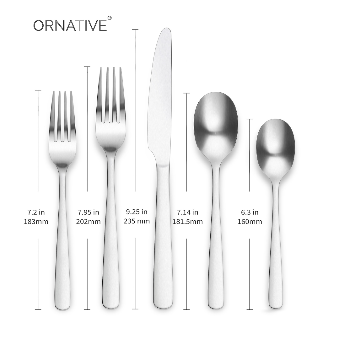 Aabbye Flatware 20 Pc Flatware Set - Available 3 Finishes - Tuesday Morning - Flatware