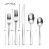 Aabbye Flatware 20 Pc Flatware Set - Available 3 Finishes - Tuesday Morning - Flatware