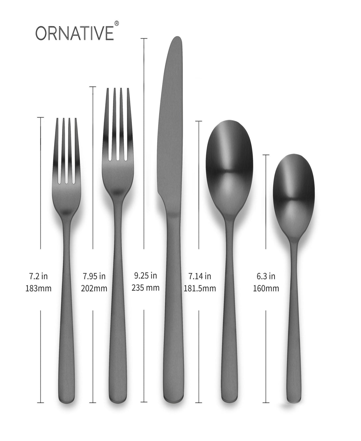 Aabbye Flatware 20 Pc Flatware Set - Available 3 Finishes - Tuesday Morning - Flatware