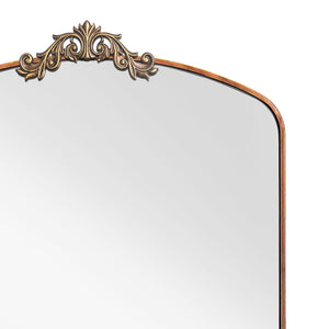 Vintage Ornate Arched Full Length Mirror