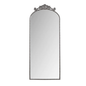 Vintage Arched Full Body Mirror, Wall Mounted For Living Room