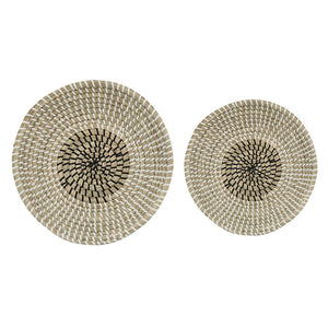 S/2 Kira Woven Seagrass Bowls