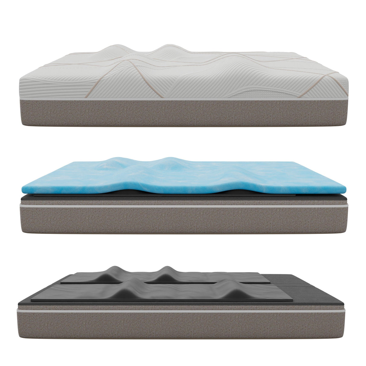 12" Profile Massage Mattress Hybrid