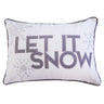Nneka Let It Snow Lumbar Pillow
