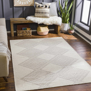 Aanislag Cream Wool Rug - Clearance