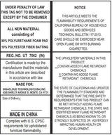 U-style Upholstered Modular Sofa With Storage Space and USB Charge Ports