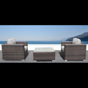 2 Person Seating Set With Cushions