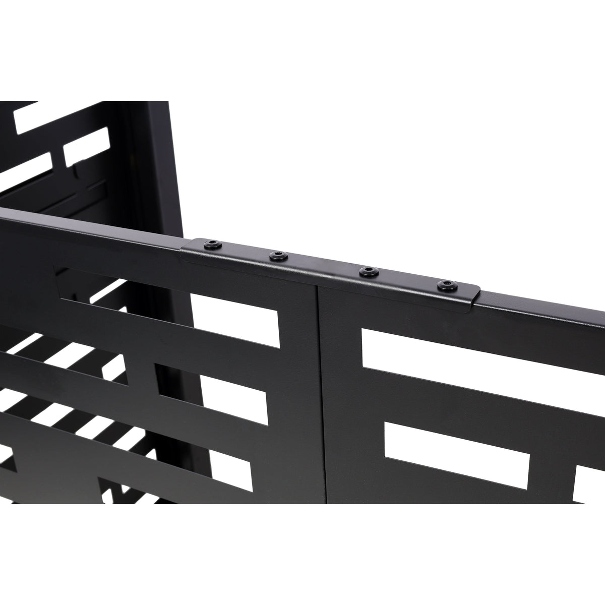 4x2 Ft Metal Air Conditioner Fence with Planter Boxes