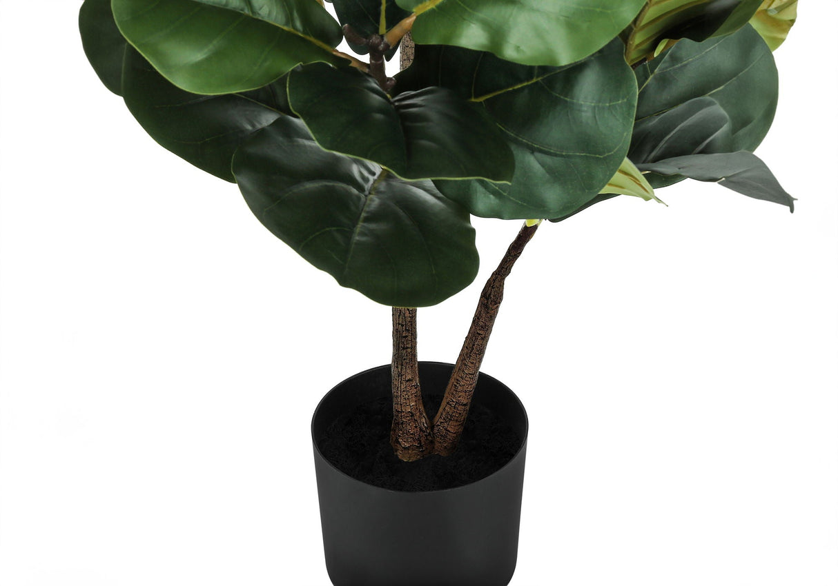 indoor fake floor plants 49" Tall, Artificial Plant, Fiddle Tree, Indoor, Faux, Fake, Floor, Gr – Tuesday Morning