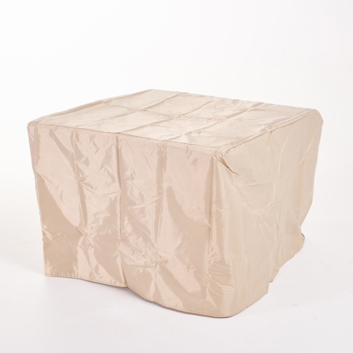 Anchorage 32'' Wood Square MGO Fire Pit Brown - 40,000 BTU