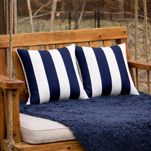 2 Pack Outdoor Pillow Covers 18x18 Inch