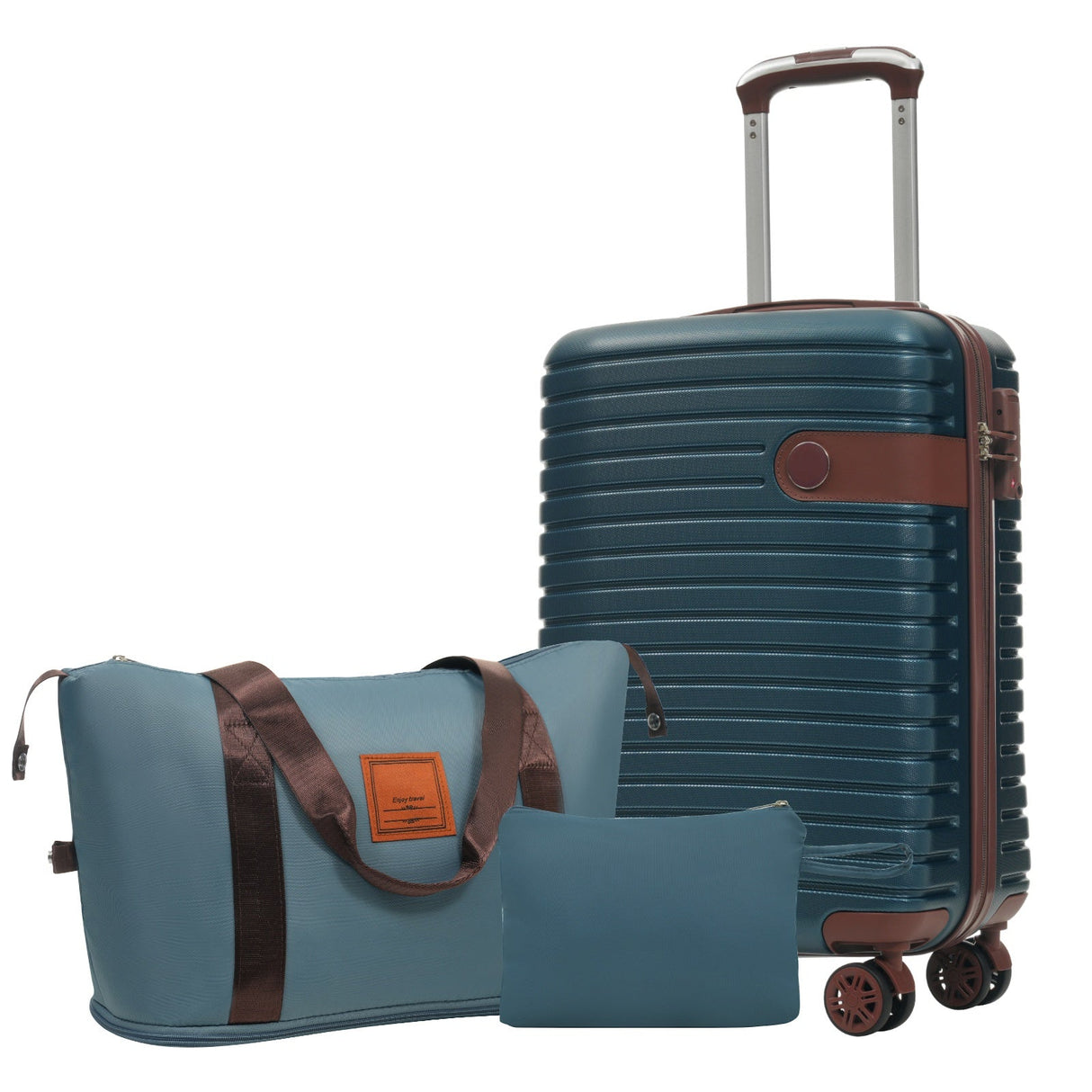 Lightweight 3 Piece Carry-On Luggage Set