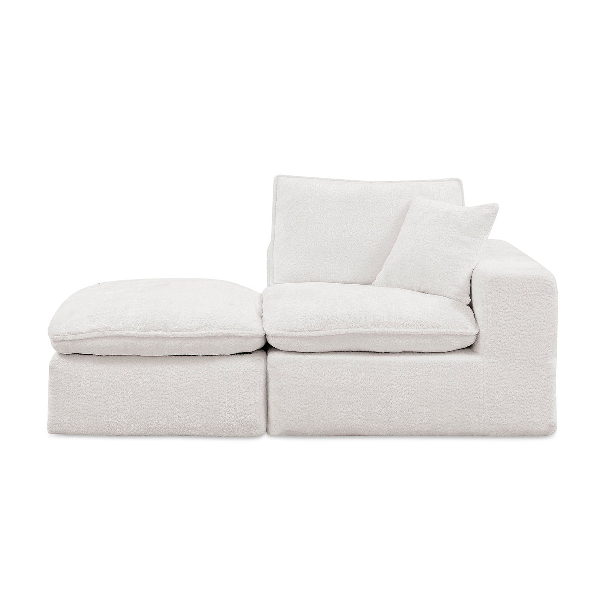 Sectional Sofa With Moveable Ottoman