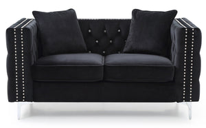 Elegant Track Arm Loveseat