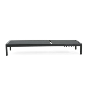 Outdoor Patio Chaise Lounge With 5 Reclining Positions