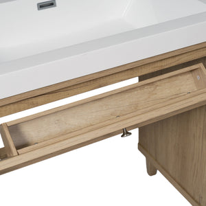 Bathroom Vanity With Sink, Spacious Storage Cabinet