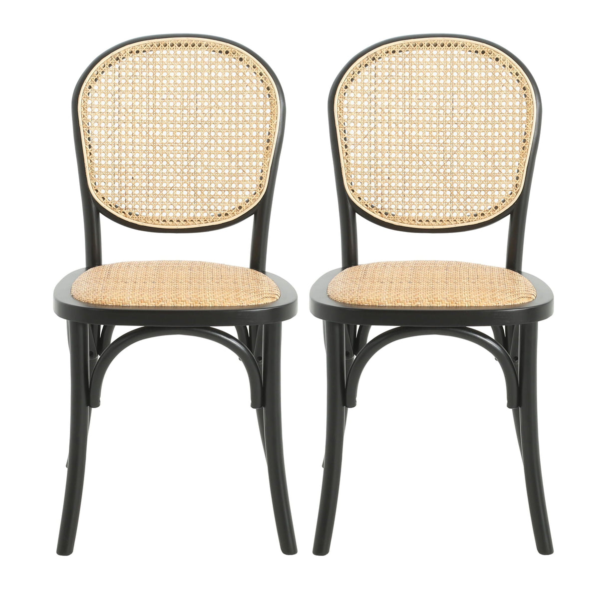 Vintage Style Dining Chairs (Set of 2)
