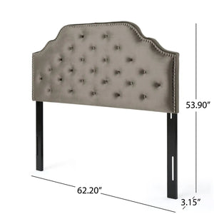Luella - Button Tufted Upholstered Headboard