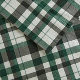 4 Pieces Queen 100% Cotton Flannel Printed Sheet Set Finton