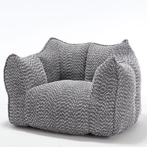Chenille Arm Chair with Highly Resilient Foam - Multiple Colors