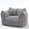 Chenille Arm Chair with Highly Resilient Foam - Multiple Colors