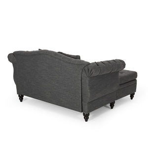Noble House Loveseat Chaise Lounge
