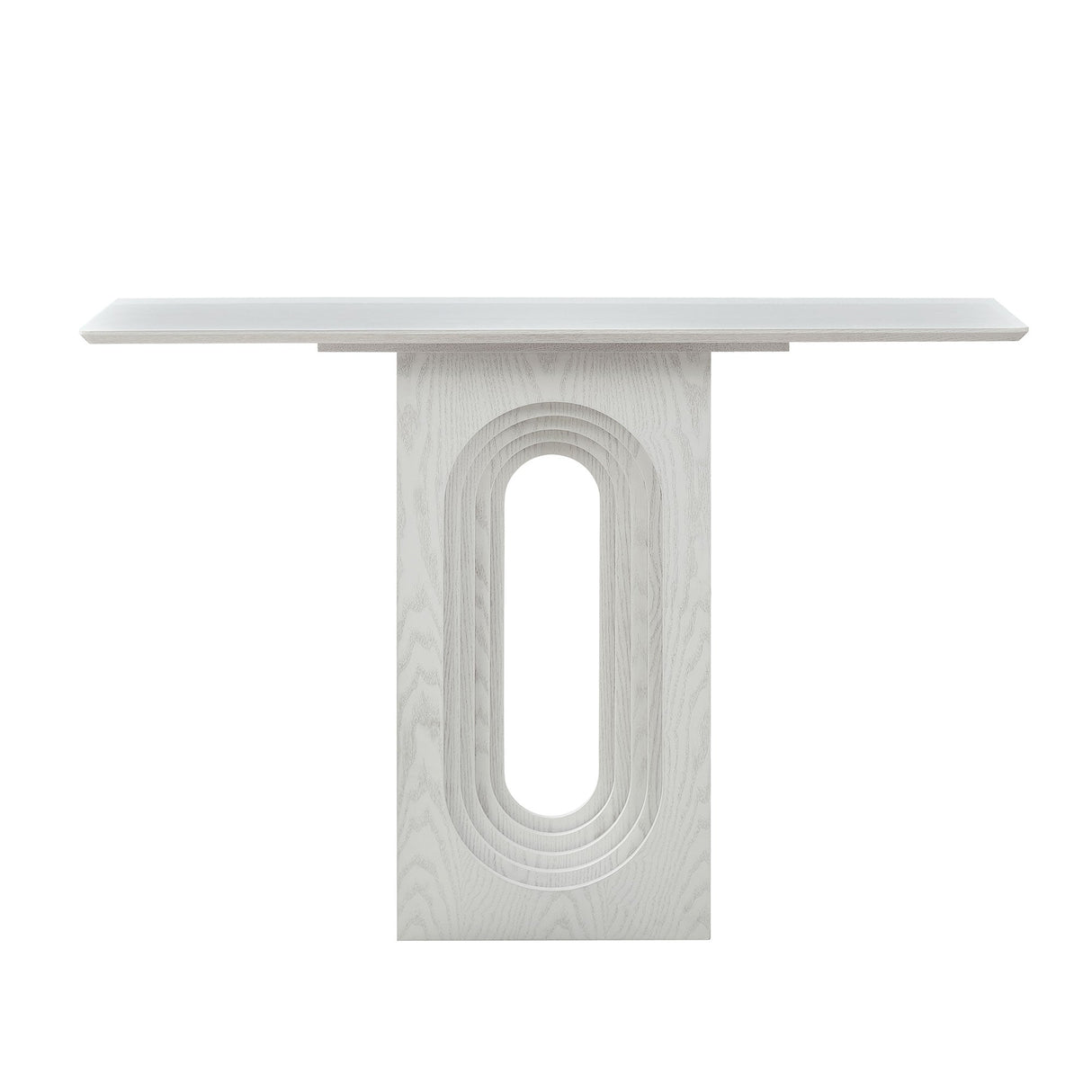 47.24 Inch Entryway Table with Unique Loopback Design