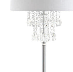 Abigail crystal / metal led floor lamp - Tuesday Morning - Floor Lamps
