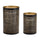 Abstract-Punched-Metal-Candle-Holder-(Set-of-2)-Candle-Holders