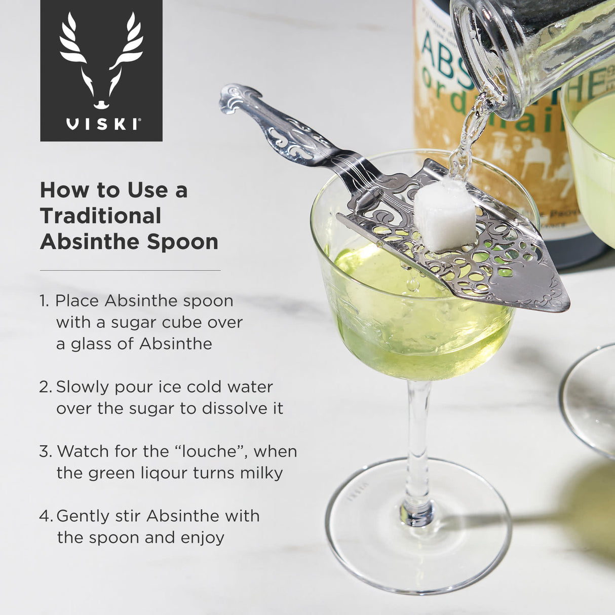 Absinthe spoon in silver viski®