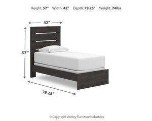 Hollivern - Panel Bed