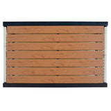 Multi-Person Outdoor Iron Sofa Set with Rattan Decoration