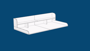 Washer Dryer Countertop with Non-slip Pads