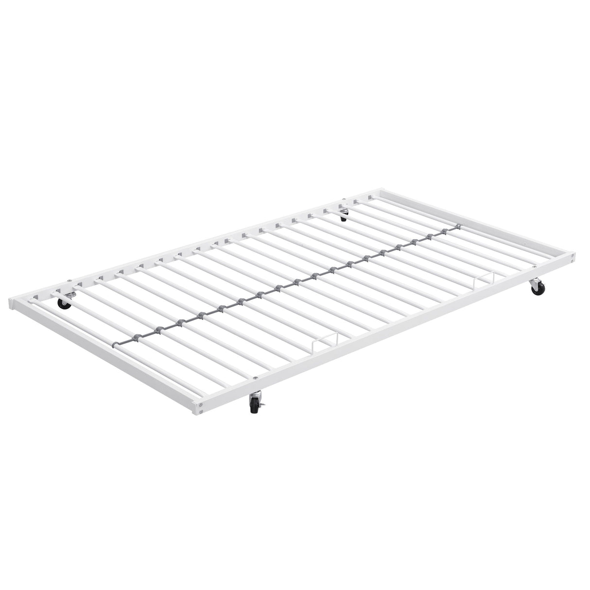 Modern Metal Bunk Bed With Dual Side Ladder And Metal Desig
