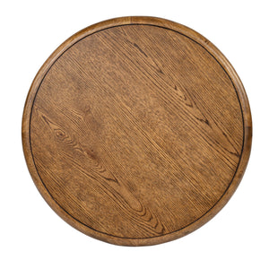 Tanner - Round End Table - Tawny Brown