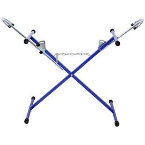 Folding Bumper Stand Lightweight Panel Stand - Blue