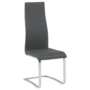Montclair Upholstered Dining Side Chair Grey (Set of 4)