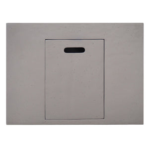 AIDAN 31' Square Fire Pit 40,000 BTU Light Grey Magnesium Oxide 31.25'