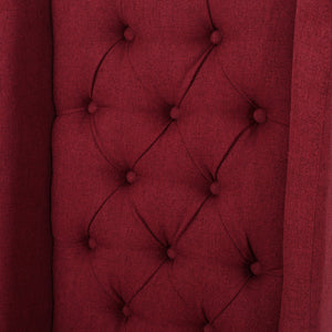 Sophisticated Tufted Dining Chair With High Back Design