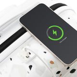 Luggage Set of 3 with USB Port and Spinner Wheels