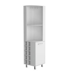 Kaia 70" Tall Corner Bar Cabinet