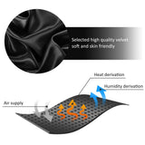 58" Velvet Chaise Lounge with Nailhead Trim and Solid Wood Legs