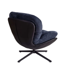 360° Swivel Office Chair, No Wheels