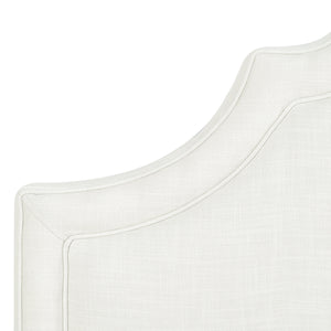 Catherine Upholstered King Headboard, Antique