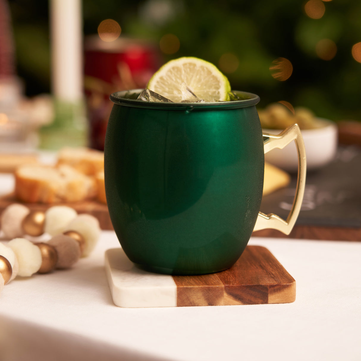 Emerald moscow mule mug by twine®