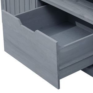 K&K 66.5" Outdoor Kitchen Island for Big Green Egg Grills